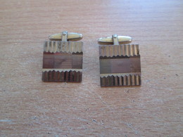 DIVERS / BOUTONS DE MANCHETTES RETRO ANNEES 50 ? - Boutons De Col /de Manchettes