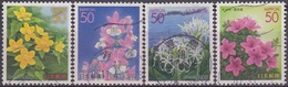 JAPON 2005 Nº 3663/66 USADO - Used Stamps