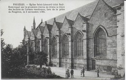 Fougères - Eglise Saint Léonard (coté Sud) - Fougeres