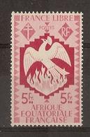 Afrique Equatoriale Française _5Férreur De Couleur N°162 A Neuf - Neufs