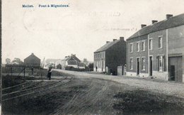 Mellet  Pont à Migneloux Rails Du Tram Circulé En 1913 - Les Bons Villers