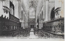 Vendôme - Eglise De La Trinité : Les Stalles - Vendome