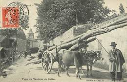 48  Langogne Vendeur De Buttes Transport De Bois - Langogne