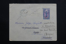 OUBANGUI - Enveloppe De Bambari Pour La France En 1933 ,  Affranchissement Incomplet - L 61224 - Covers & Documents