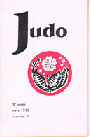 REVUE - JUDO - 1958 - - Kampfsport