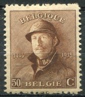 BELGIQUE - Y&T  N° 174 * - 1919-1920 Trench Helmet