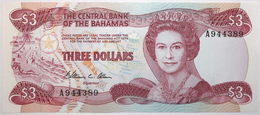 Bahamas - 3 Dollars - 1984 - PICK 44a - NEUF - Bahamas