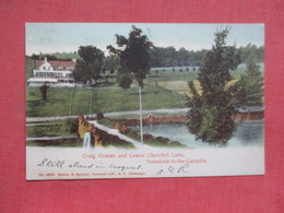 Craig Gowan & Lower Churchill Lake Stamford In The Catskills  New York     Ref 4101 - Catskills