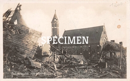 Fotokaart 1914-18 Kerk - Balgerhoeke - Maldegem