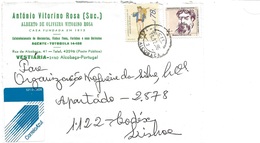 TIMBRES - STAMPS - SELLOS - FRANCOBOLLI - MARCOPHILIE - LETTRE POST BLEU - PORTUGAL - TIMBRES DIVERS - Lettres & Documents