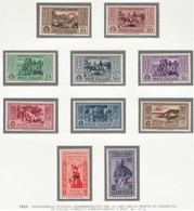 ITALIA 1932 COLONIE E POSSEDIMENTI EGEO 1932 LIPSO SERIE GARIBALDI  SASSONE S.62  MLH PERFETTI E SPLENDIDI - Egée (Lipso)