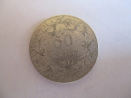 Belgique: 50 Centimes 1912 (Flamand) - 50 Cent