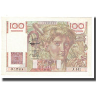France, 100 Francs, Jeune Paysan, 1952, D AMBRIERES, GARGAM, 1952-04-03, SPL - 100 F 1945-1954 ''Jeune Paysan''