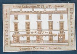 Calendrier Pour Les Années 1843 , 1844 , 1845 , 1846 , 1847 - Toulouse Hôtel Capoul - Klein Formaat: ...-1900