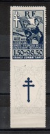 France -(1943 )  Croix De Lorraine - N° 6 Non Dentelé Neuf Ttb - Guerre (timbres De)