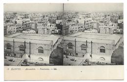 CPA ALEXANDRIE, PANORAMA, EGYPTE - Alejandría