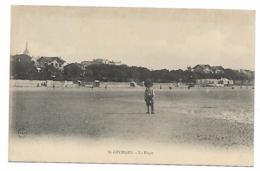 CPA ST SAINT GEORGES, PETITE ANIMATION, ENFANT SUR LA PLAGE, CHARENTE MARITIME 17 - Saint-Georges-de-Didonne