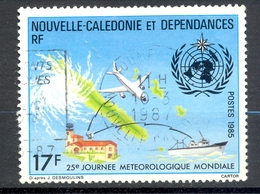 Timbre Oblitéré - NOUVELLE CALEDONIE - Journée Météorologique Mondiale - Y&T 500 - Usados