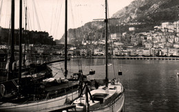 Monaco (Yachts Au Port) Le Quai De Plaisance Et La Condamine - Carte Azur N° 925 - Harbor