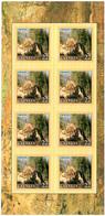 Latvia  2006 . Zvartes Cliff. Sheetlet Of 8 -s/adh  Michel # 665   KB - Lettonie