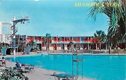 252459-Texas, Houston, Shamrock Hotel Pool, Diving Board - Houston