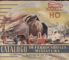 Catalogue Payá 1960 Ferrocarriles Electricos Miniatura HO - En Espagnol - Non Classés