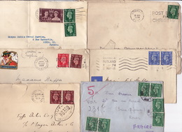 21024# GRANDE BRETAGNE ENGLAND LOT 18 LETTRES GEORGE VI Dont CENSURE COVER LETTER - Collections