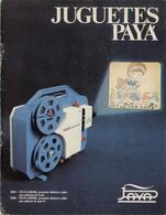 Catalogue PAYA 1975 Coches Aviones Trenes Cinema Tanques Elicopteros - En Espagnol - Non Classés