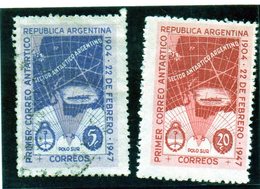 CG39 - 1947 Argentina - Servizio Aereo Antarctic Claims - Poolvluchten