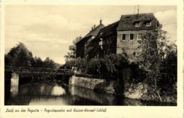 CPA AK Lauf Pegnitzpartie Mit Kaiser-Wenzel-Schloss GERMANY (959413) - Lauf