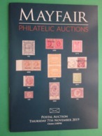 MAYFAIR PHILATELIC AUCTIONS CATALOGUE FOR SALE NUMBER 9 THURSDAY 7th NOVEMBER 2019 #L0152 - Catalogues For Auction Houses