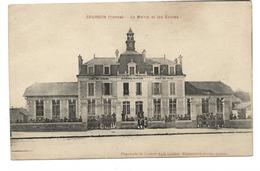 COURSON - La Mairie Et Les Ecoles - Courson-les-Carrières