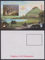 VISEGRÁD Danube Fortress Castle 2009 Stamp Exhibition Day HUNGARY MABÉOSZ Philatelists Commemorative Sheet Block - Hojas Conmemorativas