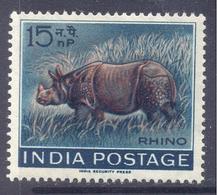 1962. India, Animal, Rhino, 1v, Mint/** - Ongebruikt