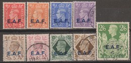 Somalia E.A.F. 1943 SaN°1-9 9v Cpl (o) - Somalië