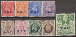 Somalia E.A.F. 1943 SaN°1-9 9v Cpl MLH/* - Somalia