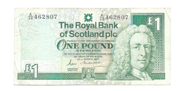 United Kingdom / Great Britain - Elizabeth II - 1 Pound - Royal Bank Of Scotland - 1 Pond