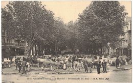 COMMERCE FOIRES AUX BESTIAUX : LA FOIRE AUX BOEUFS DE VOIRON ISERE LE MARCHE PROMENADE DU MAIL - Fiere