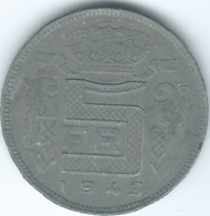 Belgium - 1943 - Leopold III / Nazi - 5 Francs - KM129.1 (French Text) - 5 Francs