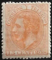 España: Año. 1882 - ( Reinado De Alfonso XII ) Dent. 14 De Peine - Neufs