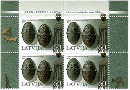 Latvia 2007 . Decoration 2007.  Block Of 4.   Michel # 713 - Lettland