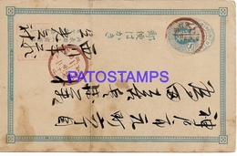 134692 JAPAN HELP POSTAL STATIONERY BREAK POSTCARD - Sonstige & Ohne Zuordnung