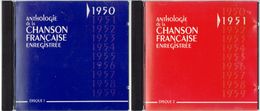 Anthologie De La Chanson Française Enregistrée (années 1950/59) Collection Complète De 10 CD - Hit-Compilations