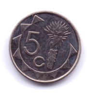 NAMIBIA 2009: 5 Cents, KM 1 - Namibie