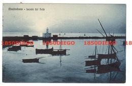 MANFREDONIA - LEVATA DEL SOLE F/PICCOLO VIAGGIATA 1928 - Manfredonia