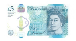 United Kingdom / Great Britain - Elizabeth II - 5 Pounds - UNC - 5 Pounds