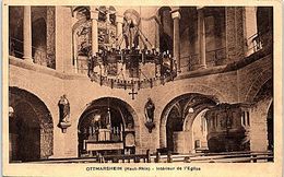 68 - OTTMARSHEIM -- Intérieur De L'Eglise - Ottmarsheim