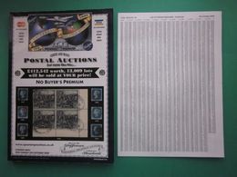 UNIVERSAL PHILATELIC AUCTIONS CATALOGUE FOR SALE No.35 TUESDAY 6th OCTOBER 2009 #L0191 - Catalogues De Maisons De Vente