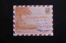 POLYNÉSIE - Enveloppe Touristique De Tahiti Du SP 91310 Pour La France En 1965  - L 62604 - Lettres & Documents