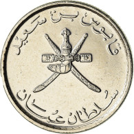 Monnaie, Oman, Qaboos, 25 Baisa, 2013, British Royal Mint, SPL+, Nickel Clad - Oman